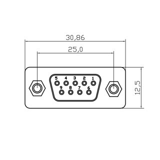 Матрица USB IE-FCI-D9-FF