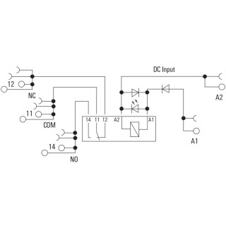 Реле безопасности TRS 12VDC 1CO 16A