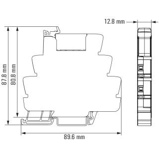 Реле безопасности TRS 12VDC 1CO 16A