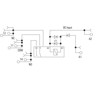 Реле безопасности TRS 24VDC 1NO HCP