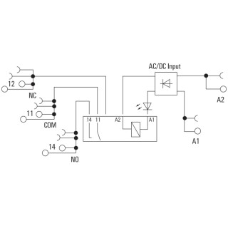 Реле безопасности TRS 24-230VUC 1NO HCP