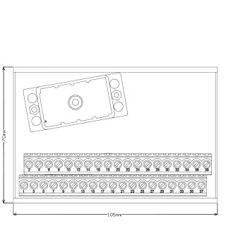 Передающий модуль RS ELCOF 38/38LM S