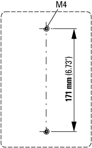 Кулачковый переключатель в корпусе 1P, Ie = 32A, Пол. 1-0-2, 45 ° 48х48 мм