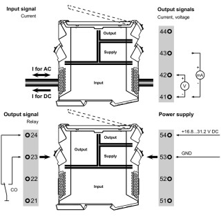 Трансформатор тока ACT20P-CMT-30-AO-RC-P