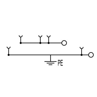 Проходная клемма APGTB 2.5 2T FT-PE 4C/2