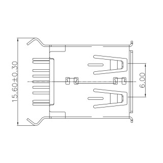 Матрица USB USB3.0A R1V 3.0N2 TY BL