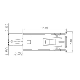 Матрица USB USB3.0A R1V 3.0N2 TY BL