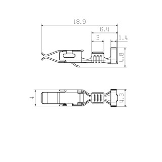 Штекерный соединитель печат DFFC 0.5-1.0 SN E