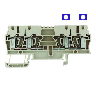 Проходная клемма ZDU 2.5/2X2AN