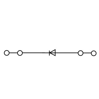 Клемма с электронными компо ZDU 2.5/2X2AN/D-