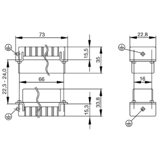 Промышленный разъём HDC HD 25 MC