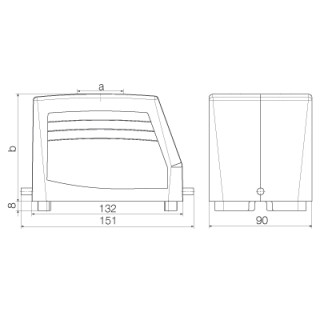 Корпус HDC 48B TOLU 1PG29G