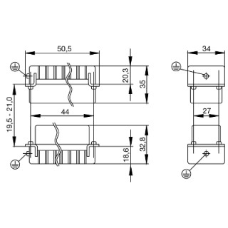 Промышленный разъём HDC HDD 24 FC