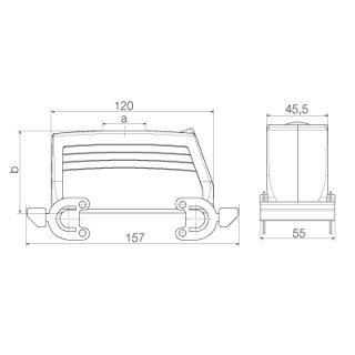 Корпус HDC 24B TOBO 1PG29G