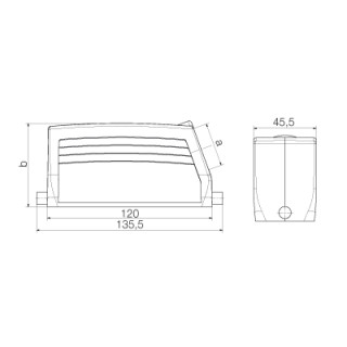 Корпус HDC 24B TSLU 1PG21G