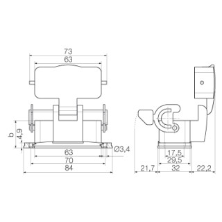 Корпус HDC 10A ALU