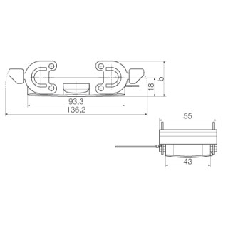 Корпус HDC 16B DMDQ 2QB