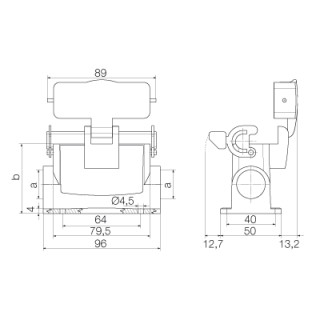 Корпус HDC 16A SDLU 2PG16G