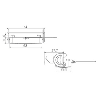 Корпус HDC 10A DODL 1LB