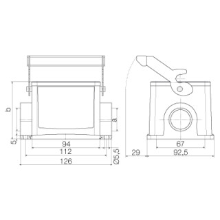 Корпус HDC 48A SLU 1PG29G