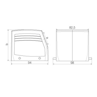 Корпус HDC 32B TSBU 1PG29G