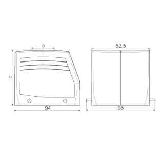 Корпус HDC 32B TOBU 1PG29G