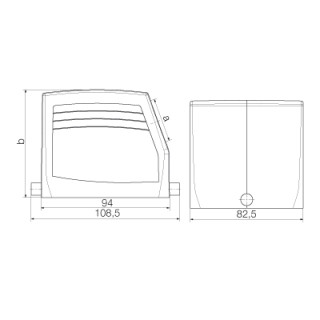 Корпус HDC 32B TSLU 1PG29G