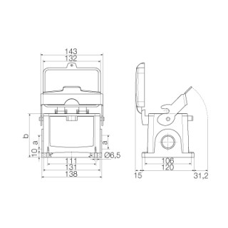 Корпус HDC 48B SDLU 2PG29G