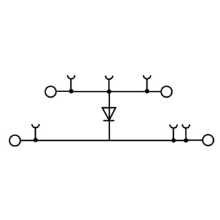 Клемма с электронными компо ZDK 2.5/D/1