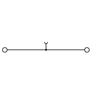 Проходная клемма ZDUB 2.5-2/2AN/DB