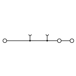 Проходная клемма ZDU 1.5/3AN OR