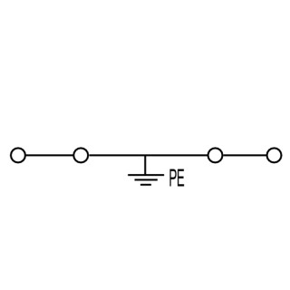 Клемма с заземлением ZPE 1.5/4AN