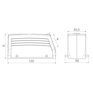 Корпус HDC 64D TSBU 1M32G