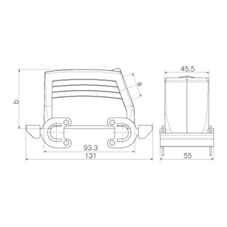 Корпус HDC 40D TSBO 1M32G