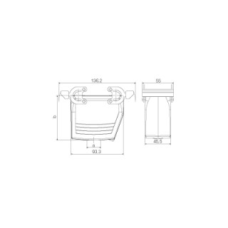 Корпус HDC 40D KBU 1M25G