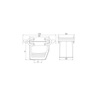 Корпус HDC 32A KBU 1M25G