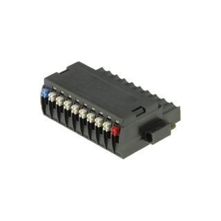 Штекерный соединитель печат BL-I/O 3.50/10F PNP LED SN BK BX