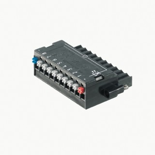 Штекерный соединитель печат BL-I/O 3.50/10F PNP LED SN BK BX