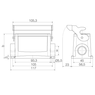 Корпус HDC 40D SLU 2M32G