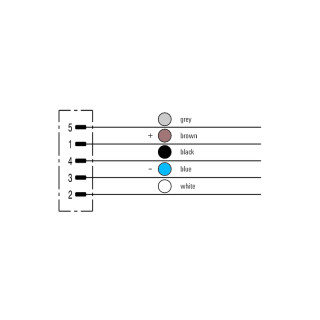 Гнездо произвольной сборки| SAIE-M12S-5-0.5U-FP-PG9