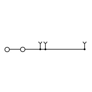 Проходная клемма ZT 2.5/3AN/1