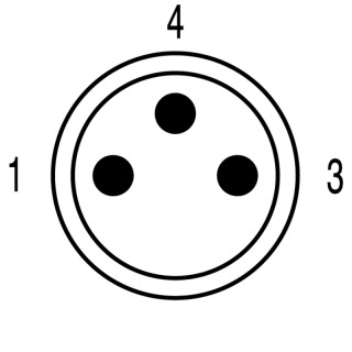 Кабель данных SAIL-M8GM8W-3-0.3U