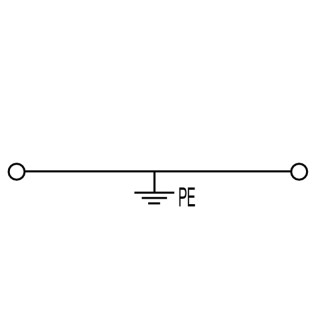 Клемма с заземлением WPE 95N/120N