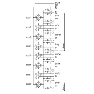 Passive Sensor-Actuator-Int SAI-4-F 5P FC 10M