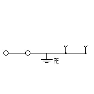 Клеммы PE ZTPE 4/4AN/2