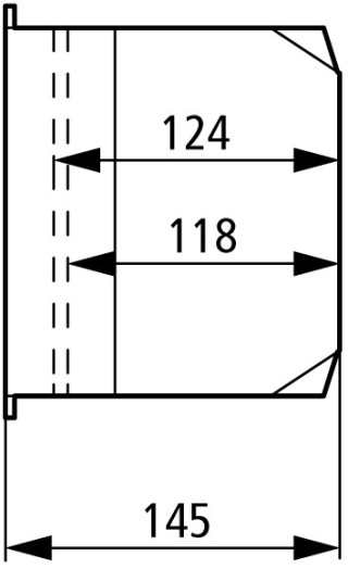 Изолированный корпус, ДхШхВ = 181x100x100 мм , + монтажная плата