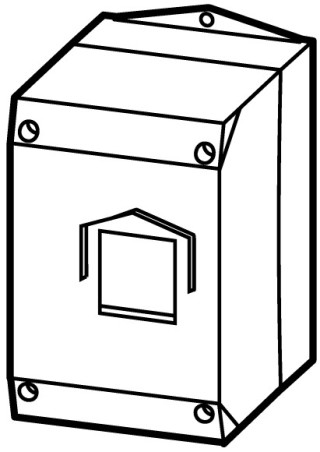 Изолированный корпус, ВхШхГ = 181x100x100 мм , для PKZM0 , IP40