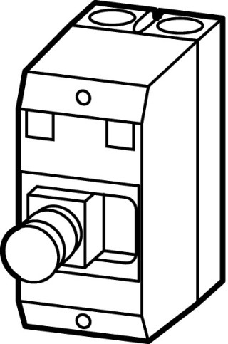 Изолированный корпус, IP65, + кнопка аварийного останова, отмена фиксации ключом , для PKZM01 , СА