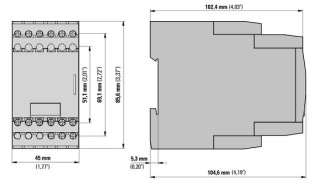 реле контроля состояния изоляции, 0 - 690 V AC, 0 - 1000 V DC