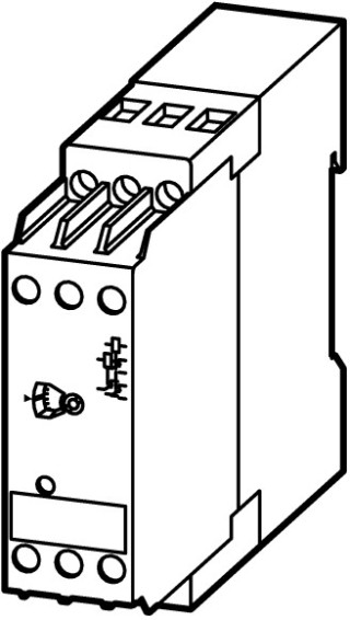 Реле измерения и контроля тока, 0,3 - 1,5 A, 1 - 5 A, 3 - 15 A, 24 - 240 V AC, 50/60 Hz, 24 - 240 V DC